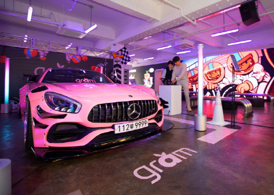 서울 성동구 피치스도원에서 'LG 그램 튜닝 위크'가 진행되고 있다. <LG전자 제공>